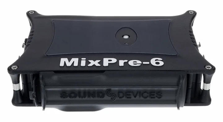 Sound Devices MixPre-6 II, de aansluitingen aan de achterkant