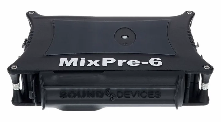 Sound Devices MixPre-6 II Orca Bag Bundle, het voorpaneel met de draaiknoppen