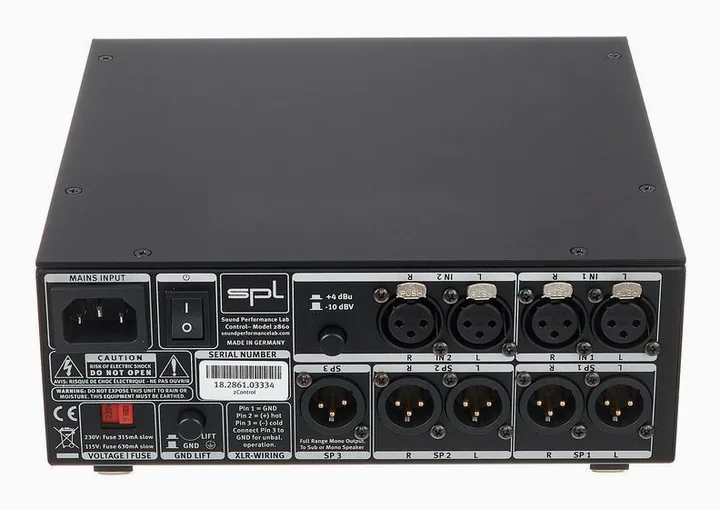 SPL 2Control black, het logo en de afwerking