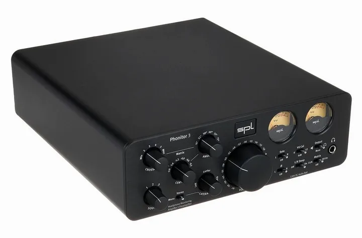 SPL Phonitor 3, de regelaars aan de achterzijde