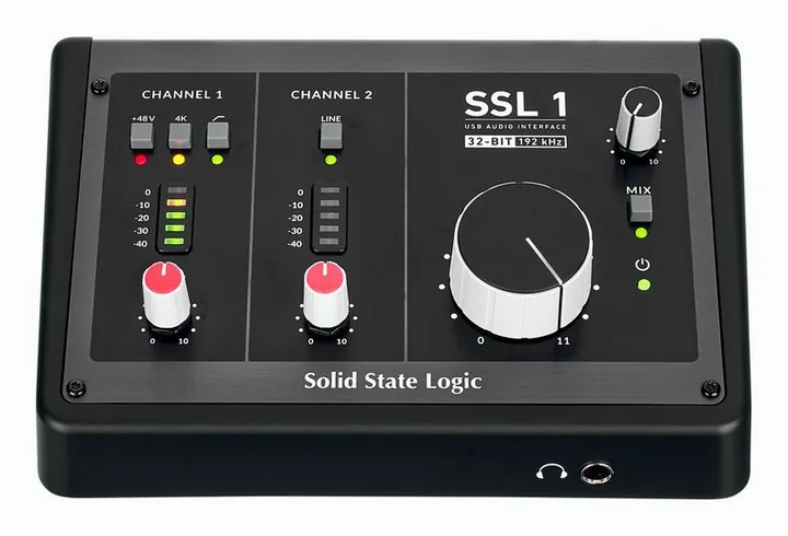 SSL 1, de bovenkant van het apparaat