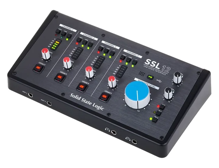 SSL 12 Decksaver Bundle, de bovenkant van het apparaat