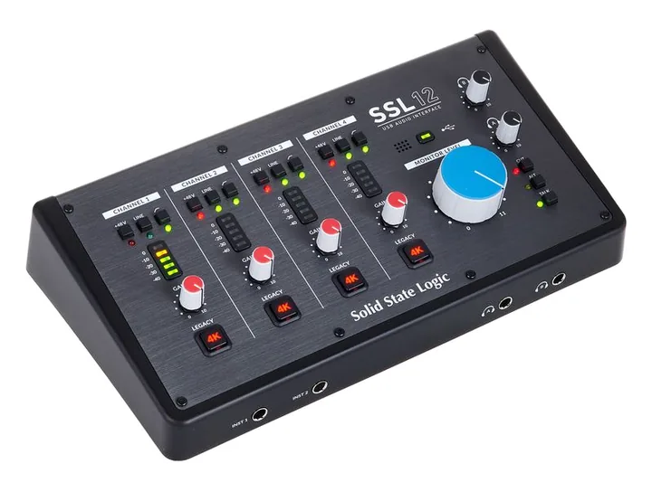 SSL 12 Decksaver Bundle, de bovenkant van het apparaat