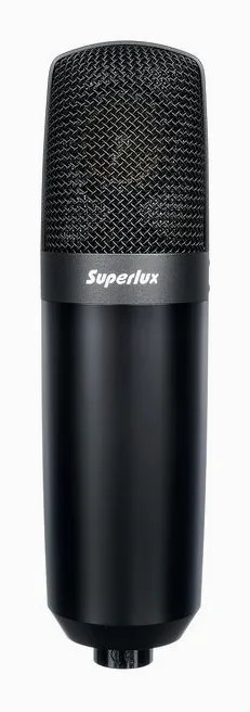Superlux CMH8AMKII, de XLR-aansluiting onderaan