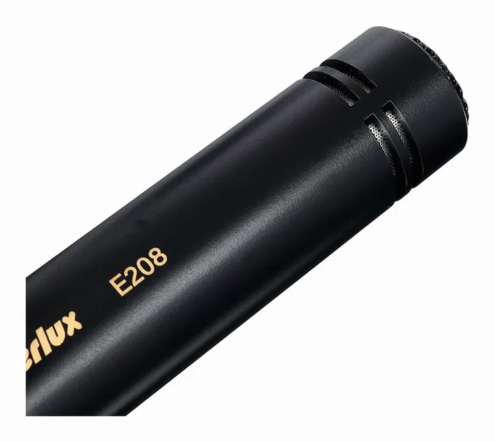 Superlux E208 Pair, de microfoonkorf van dichtbij