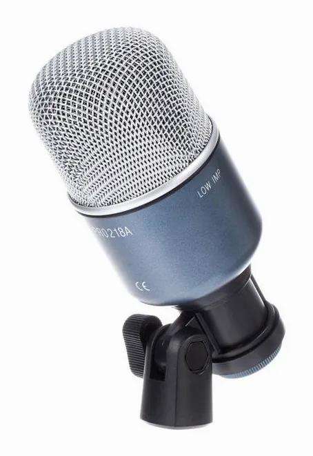 Superlux Pro 218A Bundle, de microfoonkorf van dichtbij