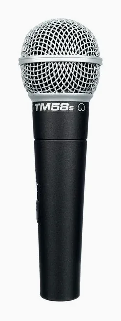 Superlux TM58S, het logo en de afwerking