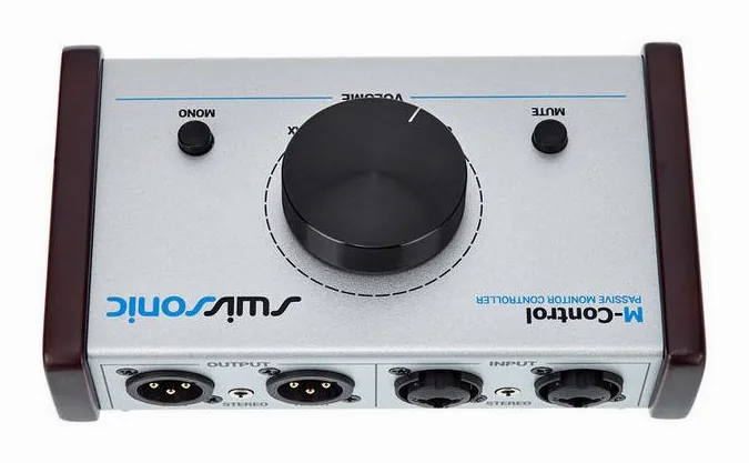 Swissonic M-Control, het logo en de afwerking