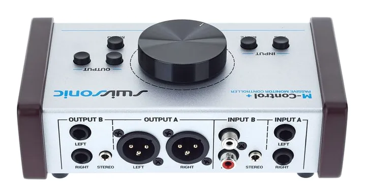Swissonic M-Control +, de behuizing van opzij