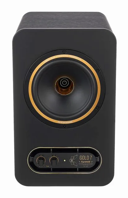 Tannoy Gold 7, het logo en de afwerking