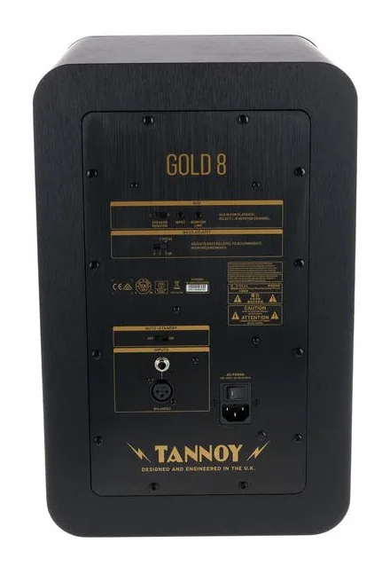 Tannoy Gold 8, de behuizing van opzij