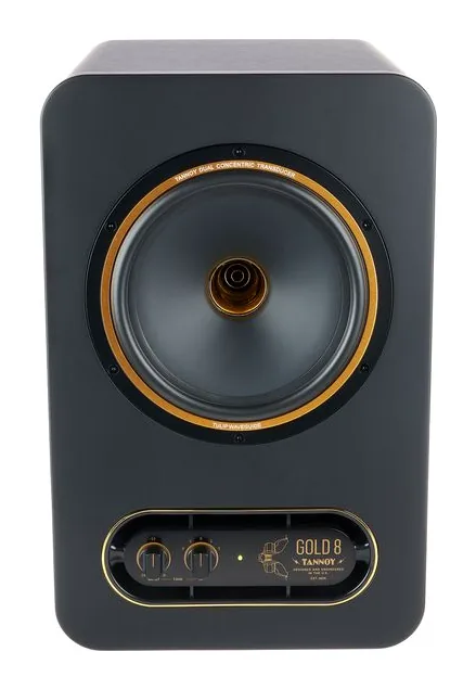 Tannoy Gold 8 Stand Bundle, de regelaars aan de achterzijde