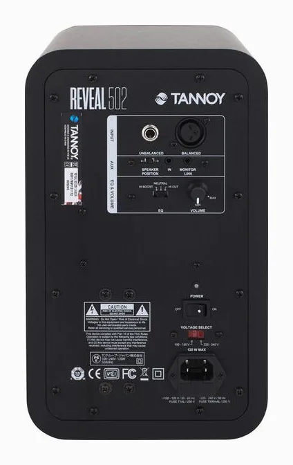 Tannoy Reveal 502 ISO Pad Set, de bassreflexpoort