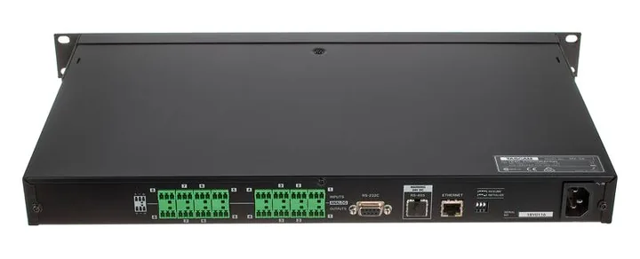 Tascam MX-8A, de behuizing van opzij