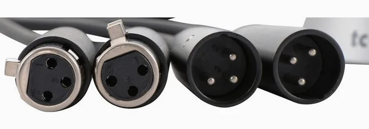 tc electronic Level Pilot X, de achterkant met de aansluitingen