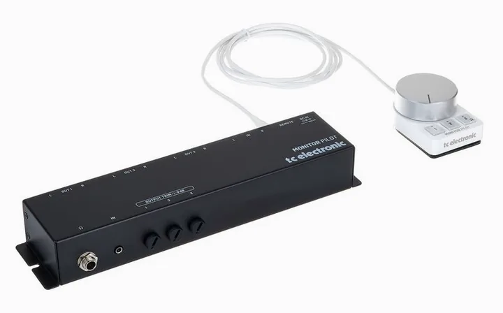 tc electronic Monitor Pilot, de behuizing van opzij