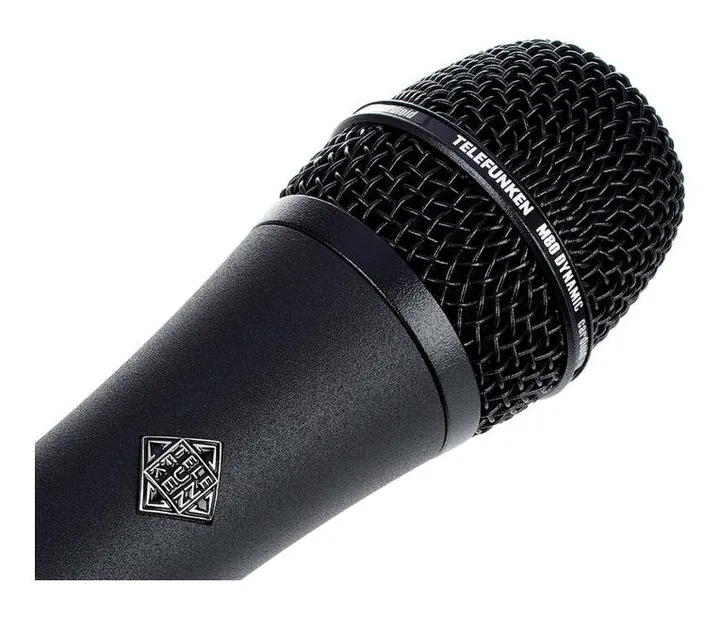 Telefunken M80 Black, de microfoonkorf van dichtbij