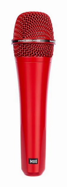 Telefunken M80 Red, het frontale grillewerk
