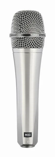Telefunken M80 Satin Chrome, de behuizing van opzij