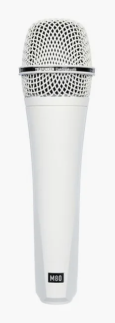 Telefunken M80 White, de microfoonkorf van dichtbij