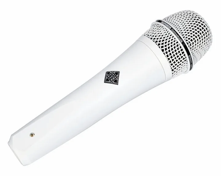 Telefunken M80 White, de microfoonkorf van dichtbij
