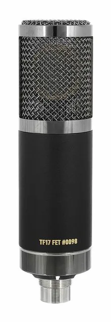 Telefunken TF17 FET, het logo en de afwerking
