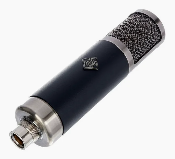 Telefunken TF47, de microfoonkorf van dichtbij