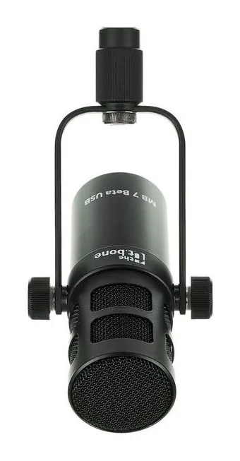 the t.bone MB 7 Beta USB, het logo en de afwerking