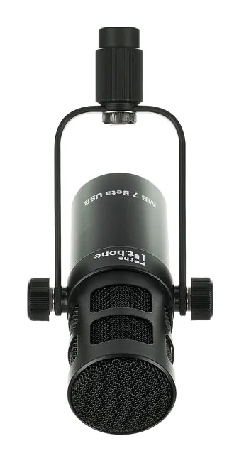 the t.bone MB 7 Beta USB Podcast Bundle, de behuizing van opzij
