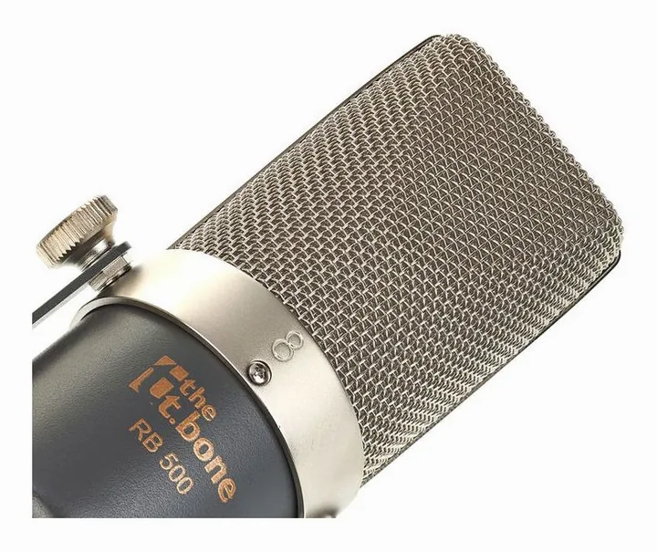 the t.bone RB 500 FetAmp Bundle, het logo en de afwerking