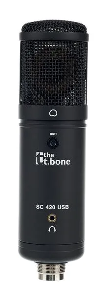 the t.bone SC 420 USB Desktop-Set, de bevestiging en de houder