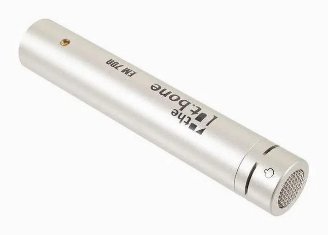 the t.bone EM 700 Stereo Set, de microfoonkorf van dichtbij