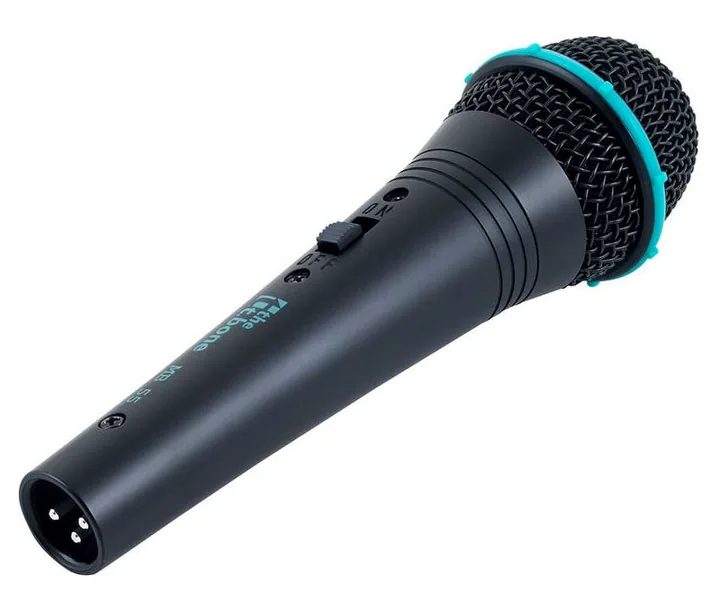 the t.bone Microphone Set 1, de XLR-aansluiting onderaan