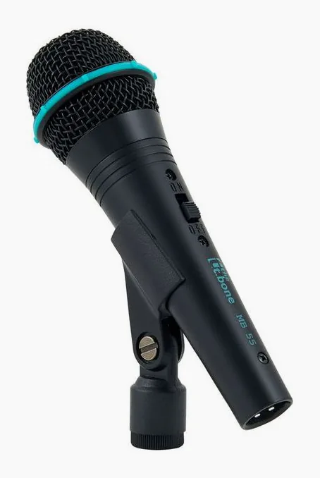 the t.bone Microphone Set 1, de bevestiging en de houder