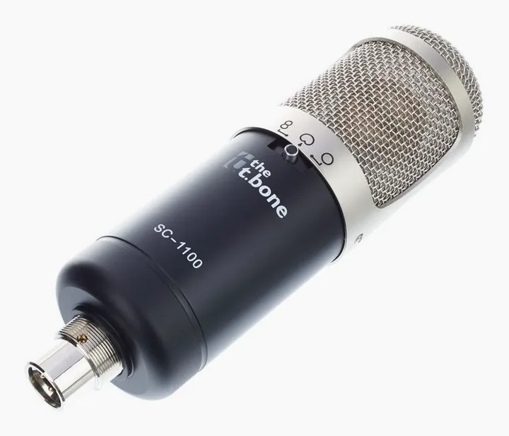 the t.bone SC 1100, de bevestiging en de houder