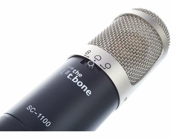 the t.bone SC 1100, de behuizing van opzij