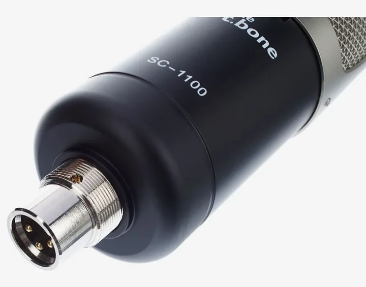 the t.bone SC 1100, de behuizing van opzij