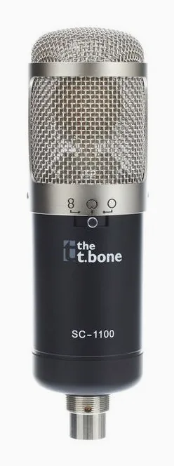 the t.bone SC 1100 + Popkiller, het logo en de afwerking