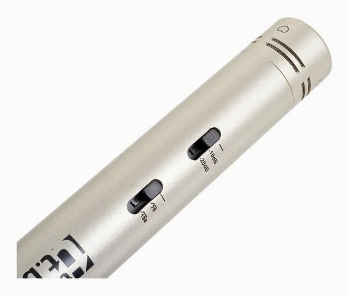 the t.bone SC 140 Stereo Set, de microfoonkorf van dichtbij