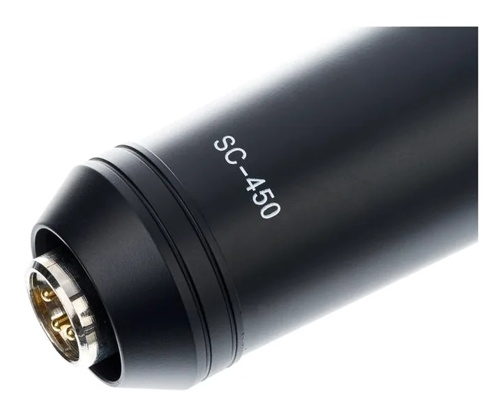 the t.bone SC 450, de XLR-aansluiting onderaan
