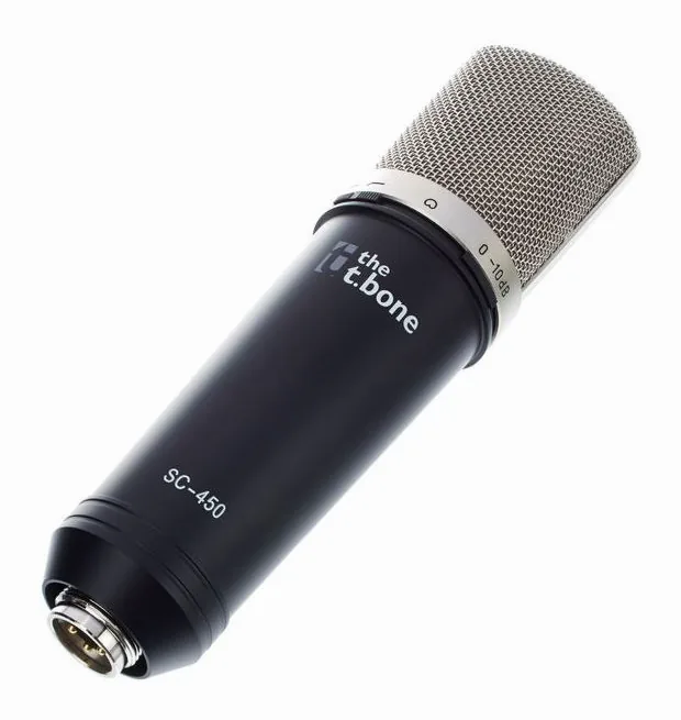 the t.bone SC 450 Stereoset, de bevestiging en de houder