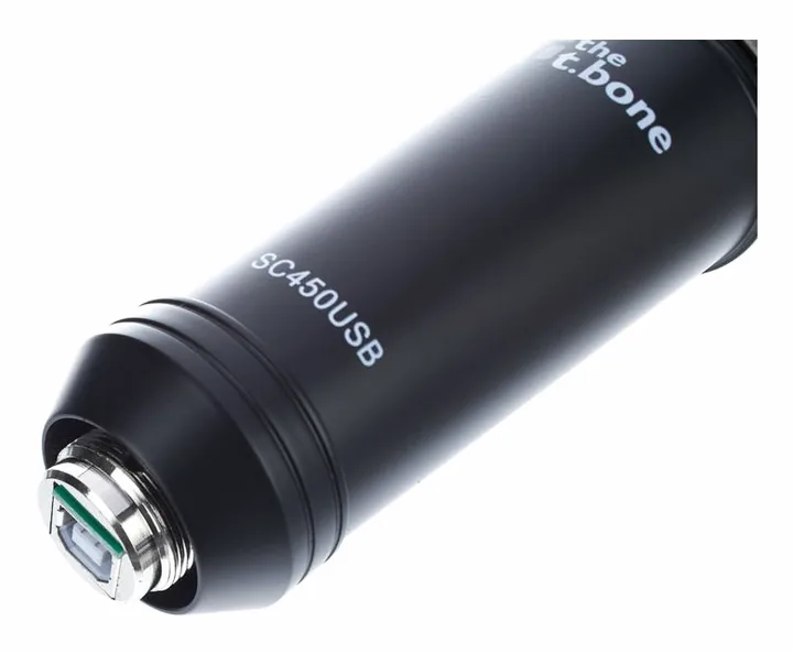 the t.bone SC 450 USB, het frontale grillewerk