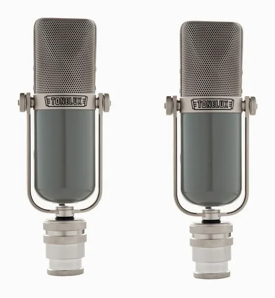 Tonelux JC37 Stereo Set, de microfoonkorf van dichtbij