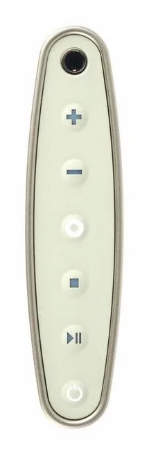Tula Microphones Tula Mic Creme, de XLR-aansluiting onderaan