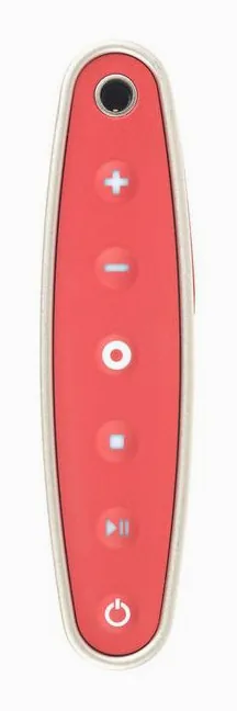 Tula Microphones Tula Mic Red, het logo en de afwerking