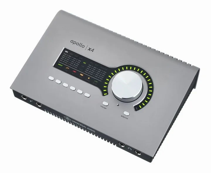 Universal Audio Apollo X4 Gen2 AC, de bovenkant van het apparaat