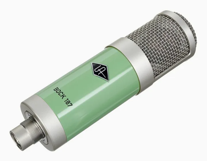 Universal Audio Bock 187, de microfoonkorf van dichtbij