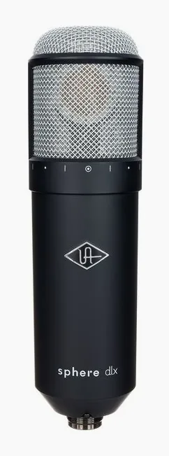 Universal Audio Sphere DLX Modeling Microphone, het logo en de afwerking