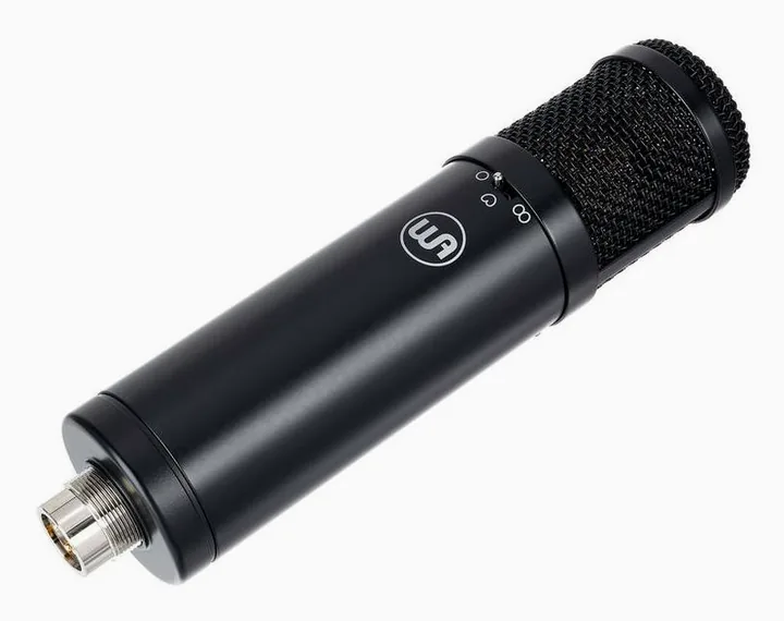 Warm Audio WA-47jr Black, de behuizing van opzij