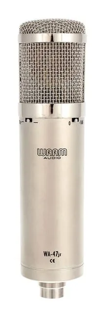 Warm Audio WA-47jr, het logo en de afwerking